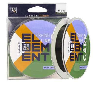 Волосінь ZEOX Element Carp 150m Moss Green 0.35mm 13.4 kg