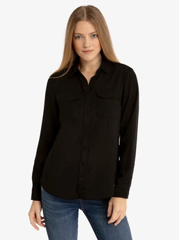 Рубашка женская U.S. Polo Assn 215929-9G00A(Black) XS Черная (786660561777)