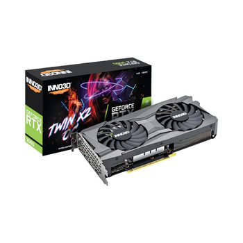 Відеокарта Inno3D GeForce RTX 3060 8GB GDDR6 TWIN X2 OC