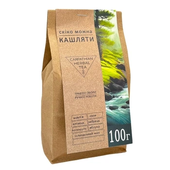 Карпатский травяной чай Сколько можно кашлять?! 100 г 48051