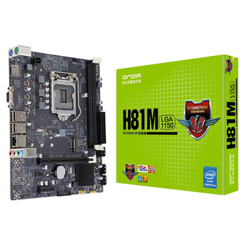 Материнская плата Onda H81M (LGA1150, Intel H81, PCI-Ex16, M.2 SATA/PCI-E 2.0/3.0 x4)