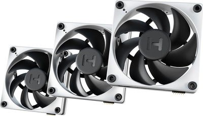 Вентилятор Hyte THICC FP12 Triple Fan 3 Pack 120 mm Black/Grey (FAN-HYTE-FP12-BW-3)