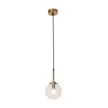 Люстра подвесная Altalusse INL-5046P-01 Antique brass Clear