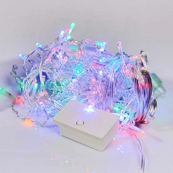 Гирлянда Delux Icicle С 100LED 3,2*0,7 м мультиколор