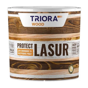 Лазурь акриловая Triora белая 0,75 л