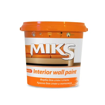 Интерьерная краска акриловая Miks Color белая 1 л