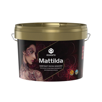 Интерьерная краска акрилатная Eskaro Mattilda TR прозрачная 2,7 л
