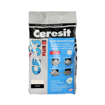 Фуга Ceresit CE 33 Plus 120 2 кг жасмин
