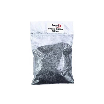 Блискітки декоративні Sopro Glitter 1020 0,1 кг сріблястий