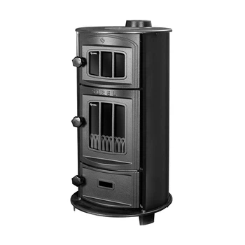 Піч-камін з духовкою Duval EK-5109BL