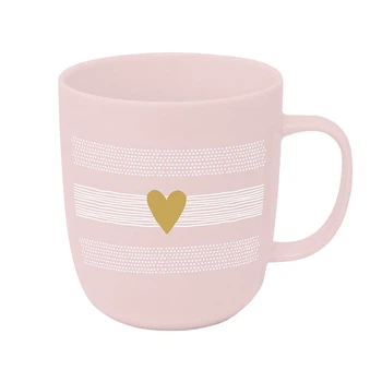 Чашка PPD Heart of Gold rose Matte 400 мл