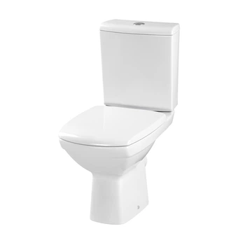 Унитаз компакт Cersanit Carina Clean On 011 с крышкой из дюропласта microlift