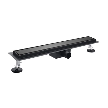 Трап под плитку Aquaform Cleanline Black 183-060-81 600 мм с боковым отводом 50 мм