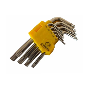 Набір Г-подібних ключів TORX Сталь 48104
