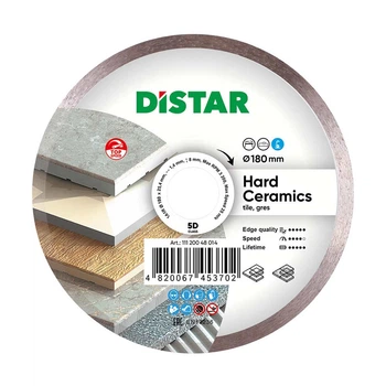 Круг алмазный Distar Hard ceramic 11120048014 180*1,4/1,0*8,5*25,4 мм
