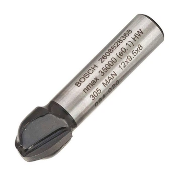 Фреза галтельная Bosch 2608628368 8*12*40 мм