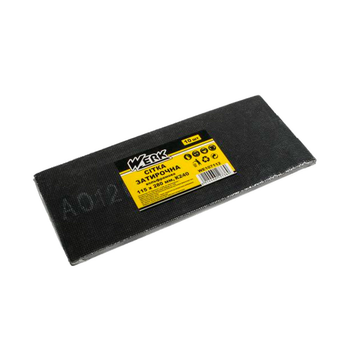 Сітка затирочна вольфрамова Werk WE107112 P240 115*280 мм 10 шт