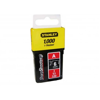 Скоби для степлера Stanley 1-TRA205T тип 53А 11,3*8 мм 1000 шт