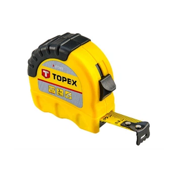 Рулетка Topex Shiftlock 27C305 с фиксатором 5 м*19 мм