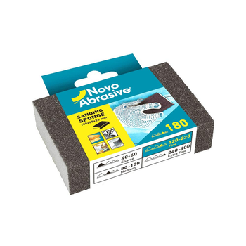 Губка шліфувальна Novoabrasive NASS6826240 Р240 100*68*26 мм