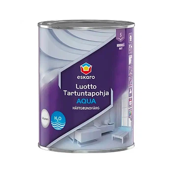 Грунт-краска адгезионная Eskaro Luotto pohja Aqua 0,9 л