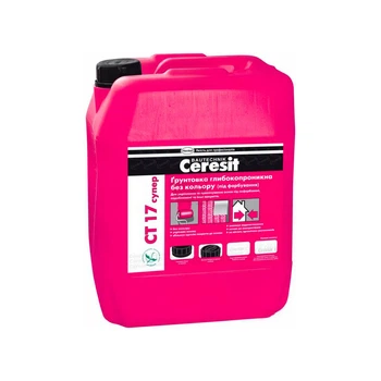 Грунтовка глубокопроникающая Ceresit Супер CT 17 10 л
