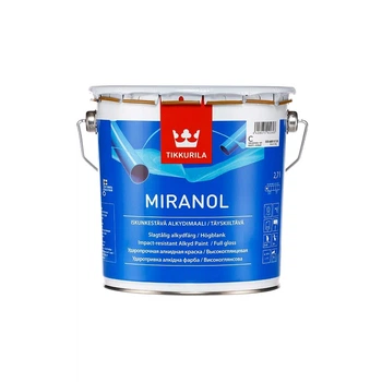 Емаль алкідна Tikkurila Miranol база С безбарвна 2,7 л