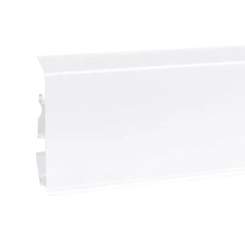 Плинтус Korner EVO 70 001 белый 70*20,7*2500 мм