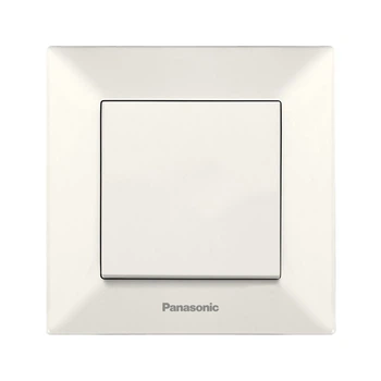 Вимикач одноклавішний Panasonic Arkedia Slim кремовий