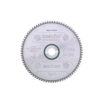 Диск пильный Metabo 628223000 80FZ / TZ по мультиматериалах 30*254 мм
