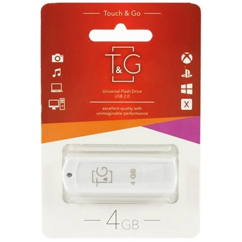 Флеш-накопитель USB 4GB TG 011 Classic Series White (TG011-4GBWH)