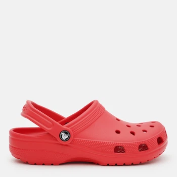 Женские кроксы Crocs Jibbitz Classic Clog VyR 10001-6WC 39-40 (M7/W9) 25 см Varsity Red (196265389711)