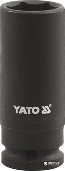 Головка ударна YATO шестигранна подовжена 1" 32 мм (YT-1177)