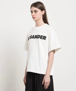 Женская футболка с логотипом JIL SANDER Размер S Белый