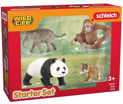 Набір фігурок Schleich Wild Life Тварини Азії 42736 (4059433933504)