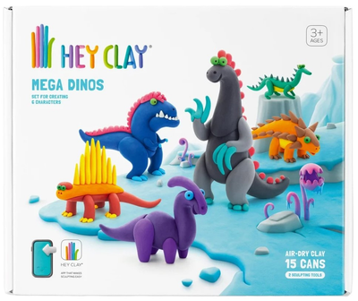 Набір для ліплення Hey Clay Mega Dinos HCL15017 (5904754607834)