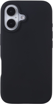 Etui Evelatus Premium MagSafe Soft Touch Silicone Case do Apple iPhone 16 Black (4752192090661)
