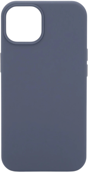 Панель Evelatus Premium MagSafe Soft Touch Silicone Case для Apple iPhone 14 Plus Midnight Blue (4752192061180)