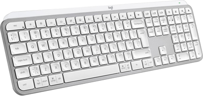 Клавіатура бездротова Logitech MX Keys S Pale Grey