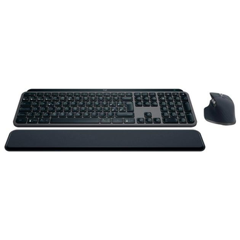Комплект беспроводной Logitech MX Keys S Combo Graphite (клавиатура, мышь)