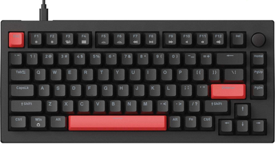 Клавиатура Lemokey X4 Keychron Red Red led Black (X4-A1-UA)