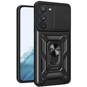 Протиударний броньований чохол із захистом камери для Samsung Galaxy S21 Armor Case Keysion black
