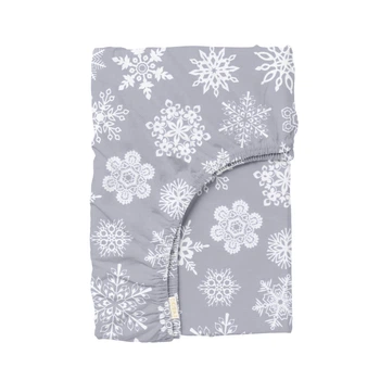 Простынь на резинке Cosas SNOWFLAKES 160х200х20 (4822052367926)