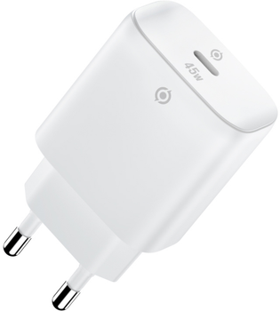 Мережевий зарядний пристрій Piko TC-PD451 USB Type-C PD3.0 QC3.0 45 Вт GaN White (1283126597770)