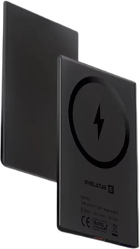 УМБ Evelatus Super Slim Magnetic Wireless 5W 3000 mAh Black (4752192098971)