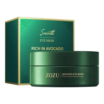 Патчі гідрогелеві ZOZU Smooth Avocado Eye Mask, з екстрактом авокадо, 60 шт