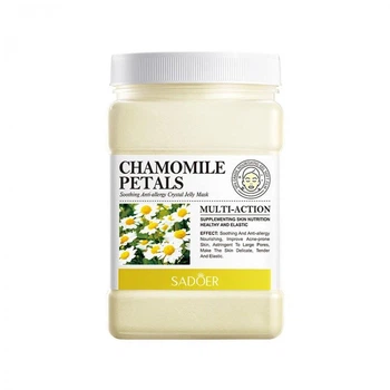 Гелева маска з екстрактом ромашки SADOER Chamomile Petals Soothing Anti-Allergy Crystal Jelly Mask, 540 г