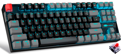 Механічна клавіатура MageGee STAR/MX Red/Type-C/Ice Blue
