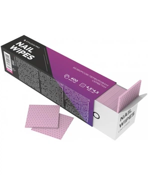 Салфетки перфорированные безворсовые Staleks Expert Nail Wipes 400 шт