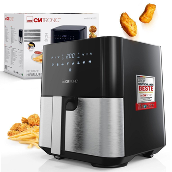 Мультипечь аэрофритюрница Clatronic FR 3782 H (1450 Вт, 5 л, 8 программ)